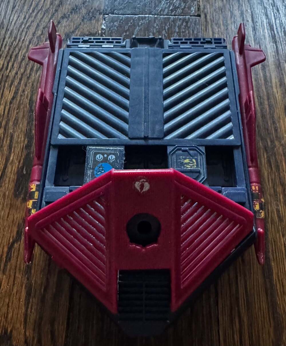 VTG 1986 Hasbro GI G.I. Joe Cobra Hydro Sled Vehicle ARAH (MISSING FRONT GUN)